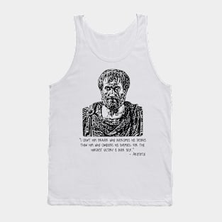 Aristotle Quote Tank Top